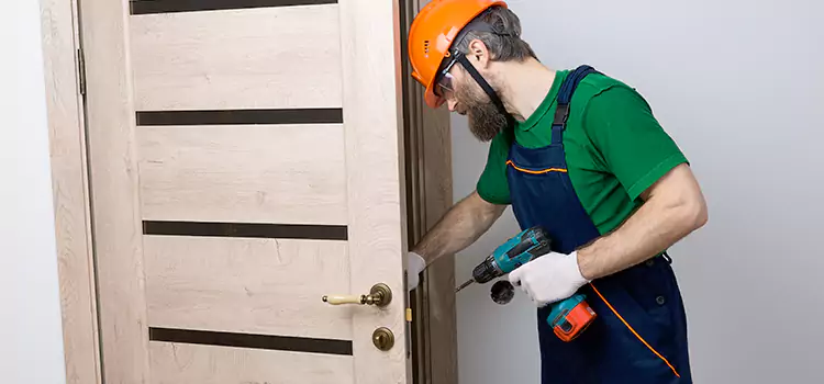 Replace Internal Door Handle with Lock West Bend
